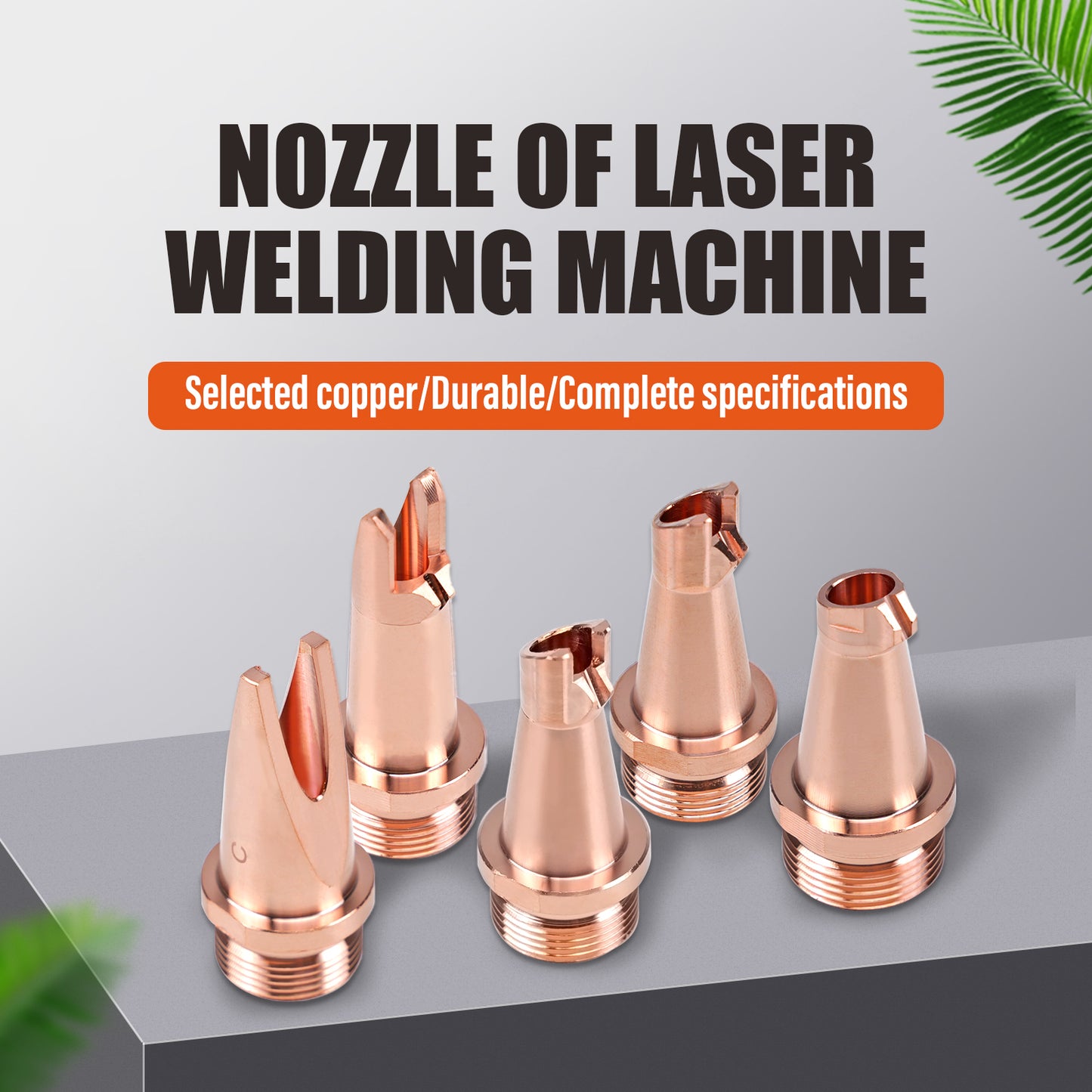 SFX Laser Welder Nozzle Tip Kit Copper Nozzles for Portable Laser Welding Gun Laser Welder