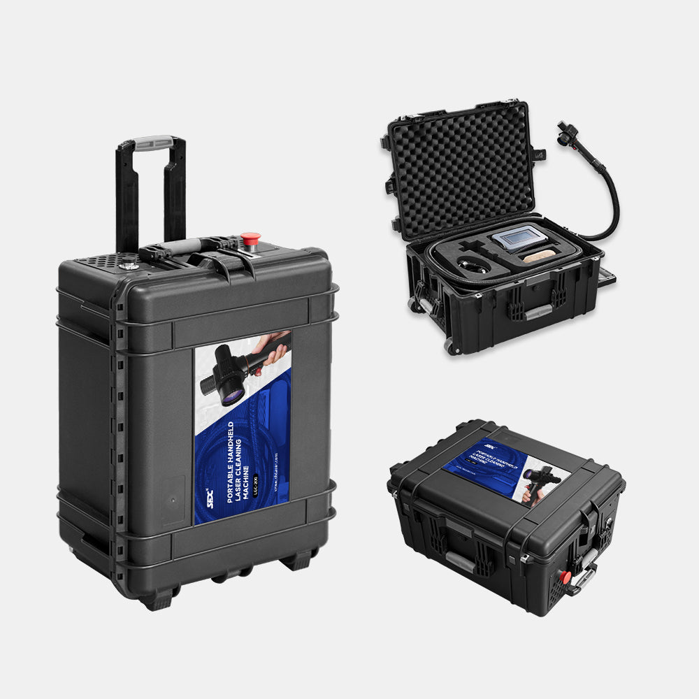 SFX Handheld 200W/300W Pulsed Laser Cleaning Machine 110V/220V Laser Cleaner for Rust Paint Oil Dust Graffiti Removal