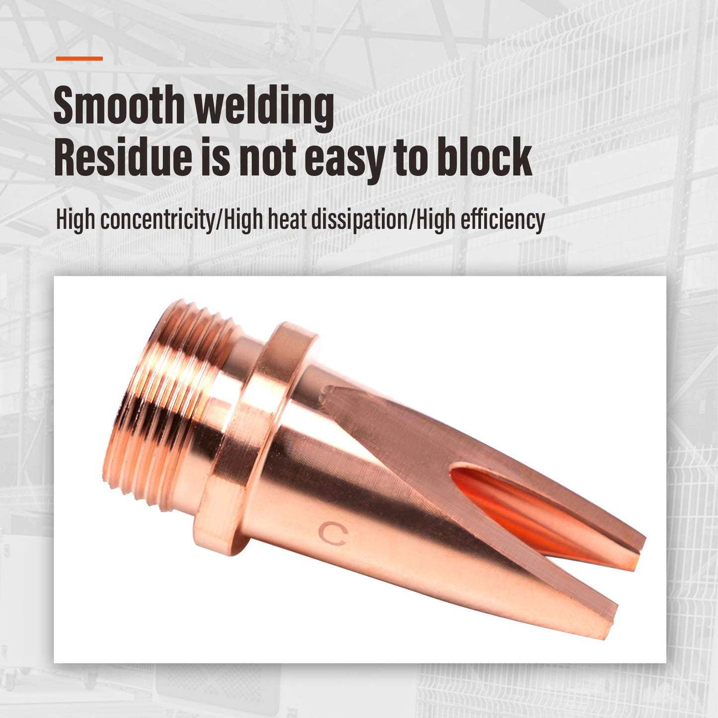 SFX Laser Welder Nozzle Tip Kit Copper Nozzles for Portable Laser Welding Gun Laser Welder