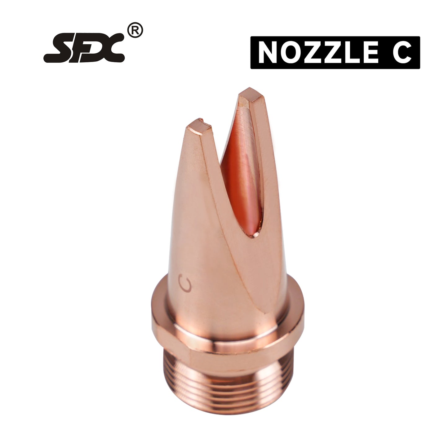 SFX Laser Welder Nozzle Tip Kit Copper Nozzles for Portable Laser Welding Gun Laser Welder