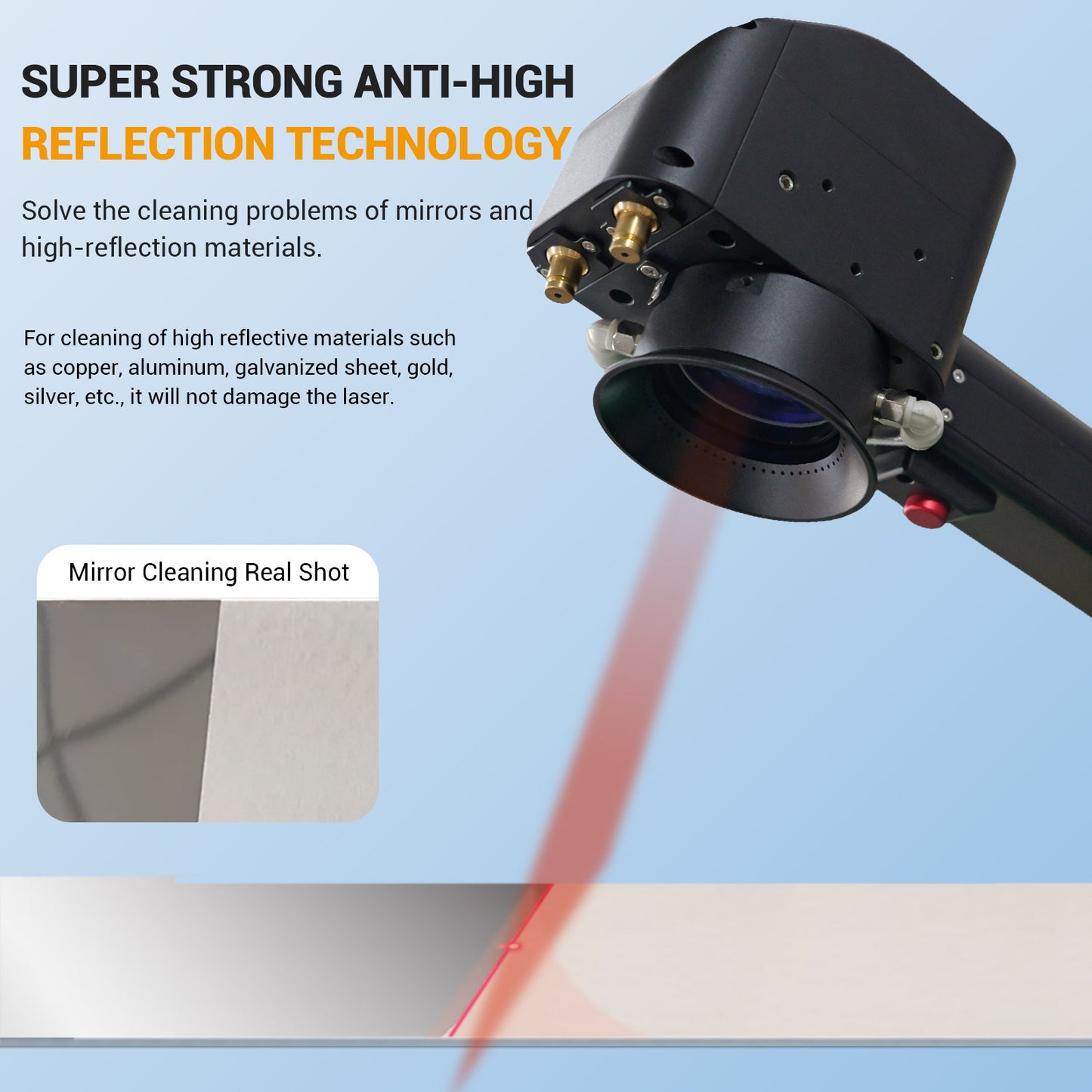 SFX AGC 300/500W High-Precision Pulsed Laser Cleaner with IoT Smart Interconnection Portable Laser Cleaneing for rust/oil stain/coating/paint removal
