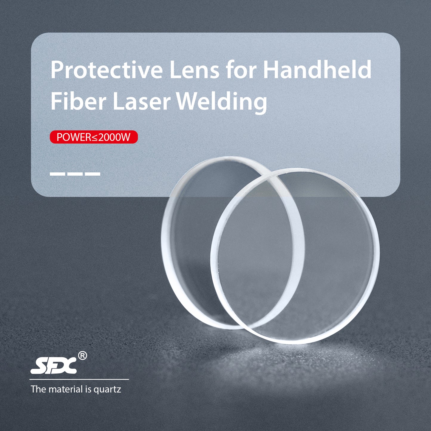 Protective Lens for 1500W/2000W Handheld Fiber Laser Welding Machine