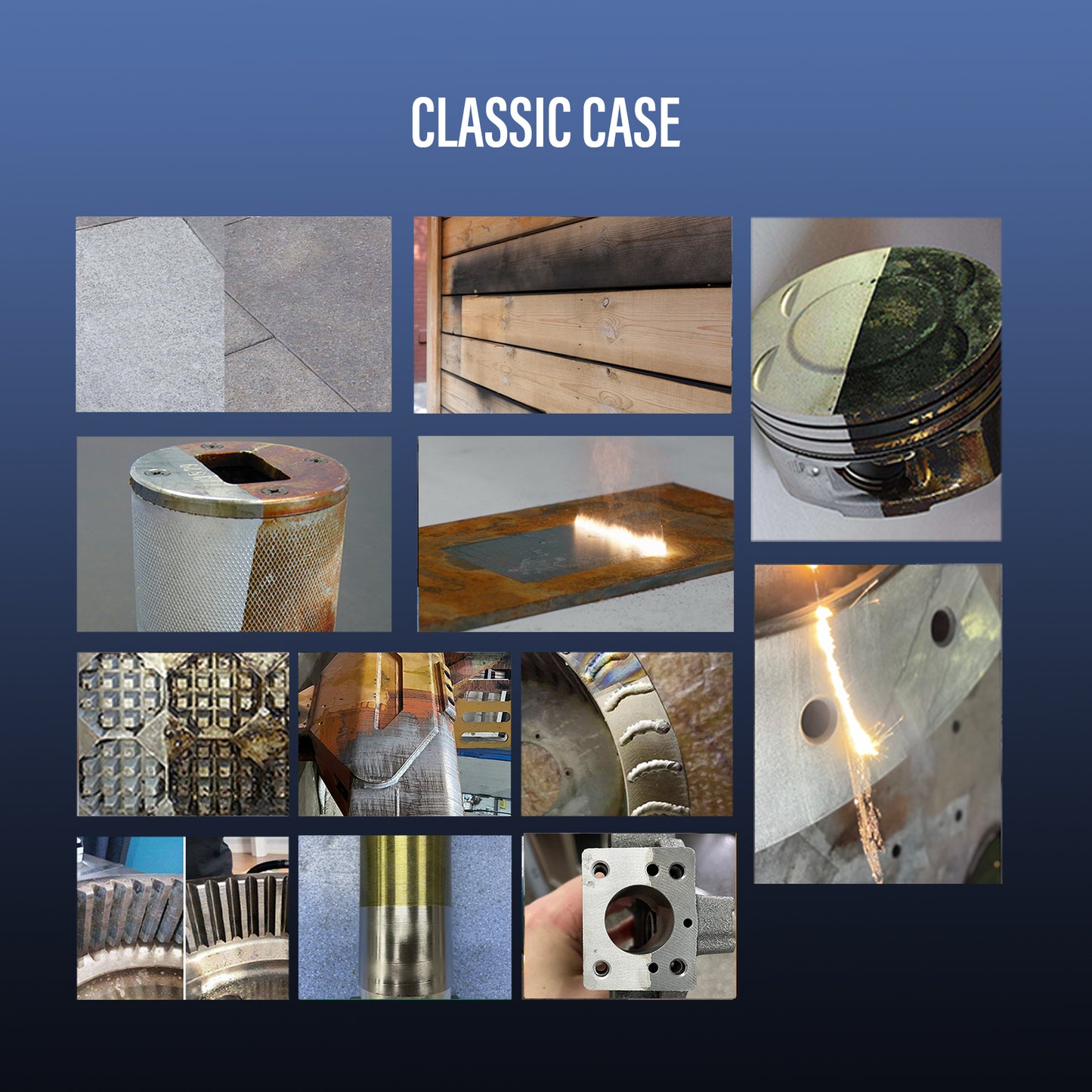 SFX LGC 300W Pulse Laser Cleaner Self-propelled 110V-240V Laser Rust Removal for Metal Paint Coating Oxidation