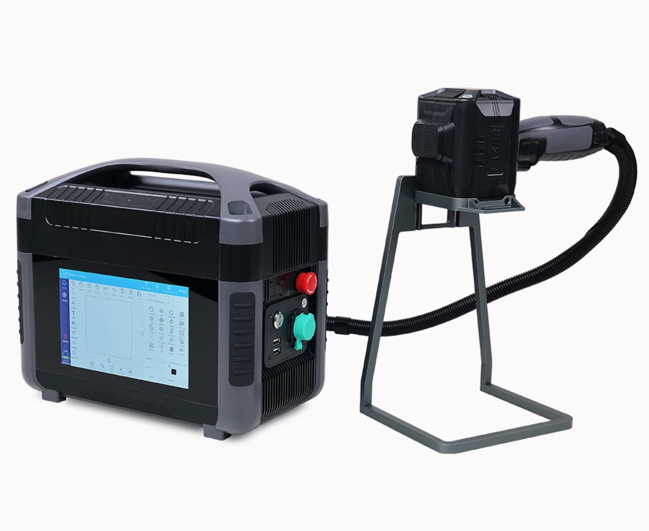 SFX Used Handheld Fiber Laser Engraver 20W 30W 50W Portable Laser Marking Machine