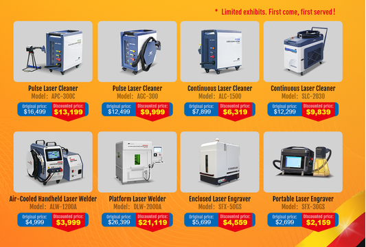 Upgrade Your Workshop: 20% Off SFX Laser Units at EMO + Blechexpo Exhibition Promo!