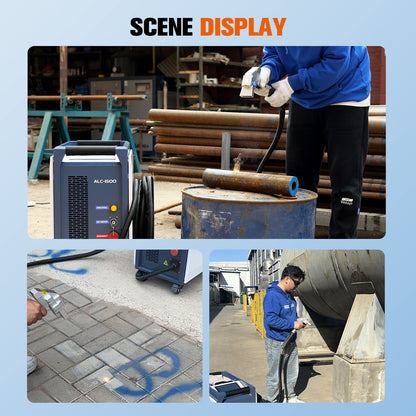SFX ALC 1500W Laser Cleaning Machine with 250mm Wide Beam, Smart Control, No Consumables