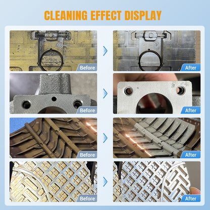 SFX MPC 200/300W Laser Cleaning Machine for Molds and Metals with Smart Remote Control, Anti-Reflection, Industrial Mold Cleaner