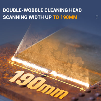 SFX AGC 300W/500W Laser Cleaning Machine –110V IoT-Connected & Self-Propelled Pulsed Laser Rust Remover for Precise Metal Cleaning in Automotive, Rail, and Industrial Use