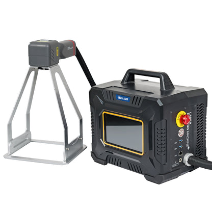 SFX 60W Laser Engraver Handheld Laser Marking Machine for 100×100mm Working Area 90/240V Portable Laser Marker for Metal, Wood