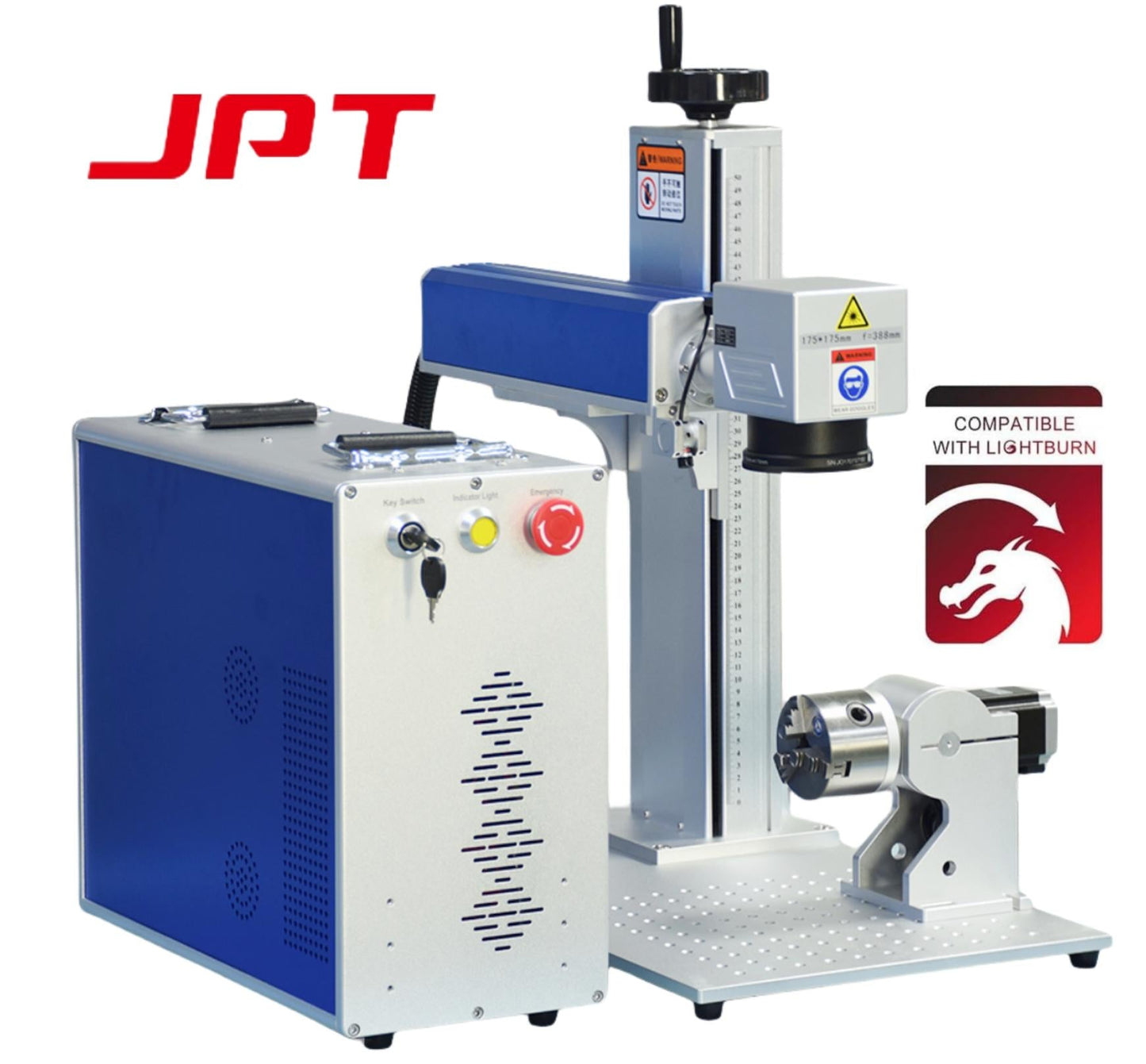 SFX Split 100W MOPA M7 EZCAD2.0 Fiber Laser Engraver Metal Deep Engraving Stainless Steel Color Marking Machine Lens Optional