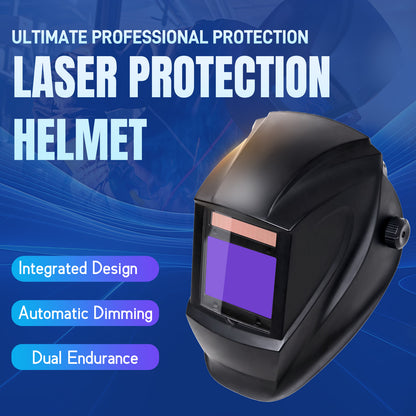 OD8+ 900-1100nm Laser Protection Helmet for Laser Cleaning Machine Laser Welding Machine Laser Welding Helmet