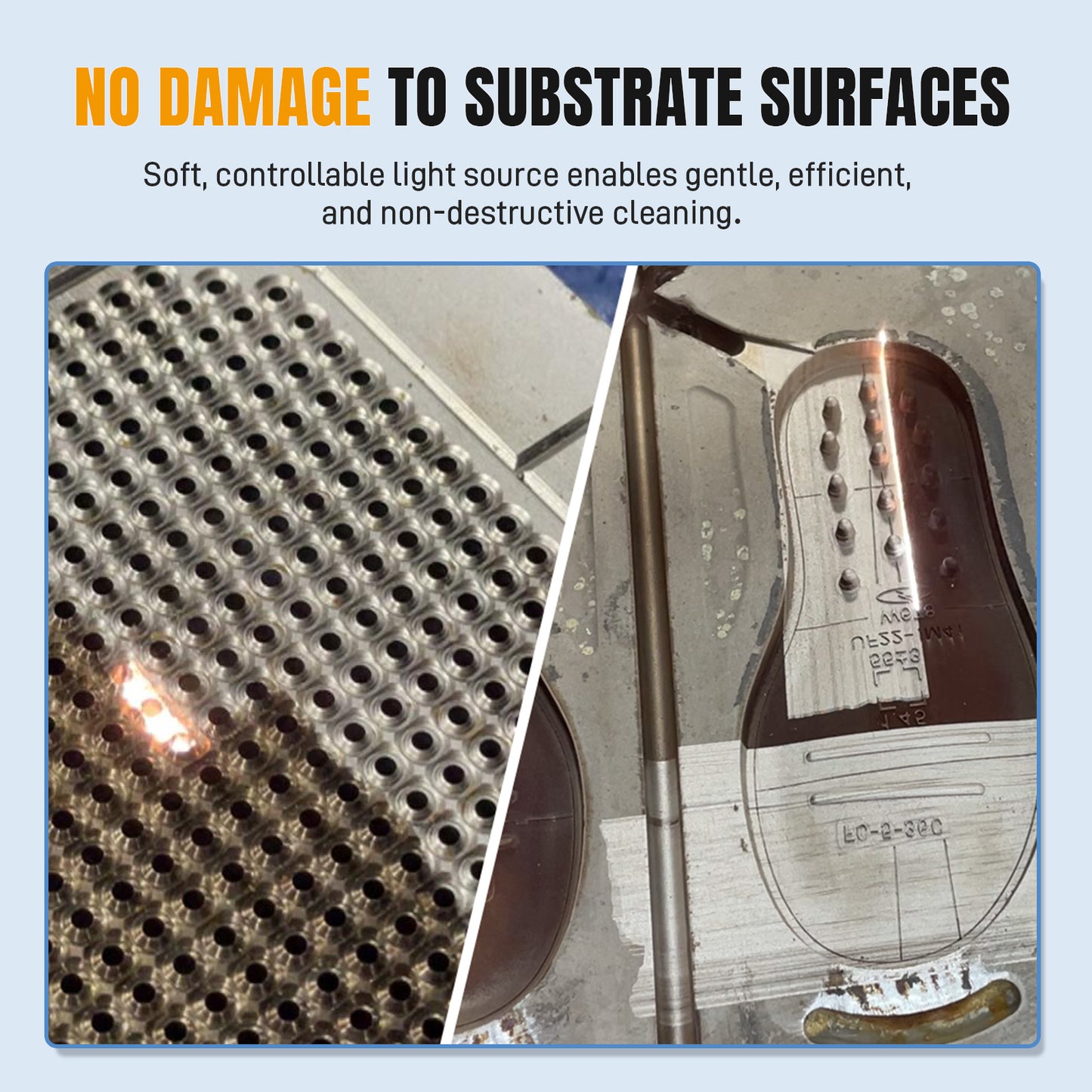 SFX MPC 200/300W Laser Cleaning Machine for Molds and Metals with Smart Remote Control, Anti-Reflection, Industrial Mold Cleaner