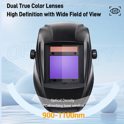 OD8+ 900-1100nm Laser Protection Helmet for Laser Cleaning Machine Laser Welding Machine Laser Welding Helmet