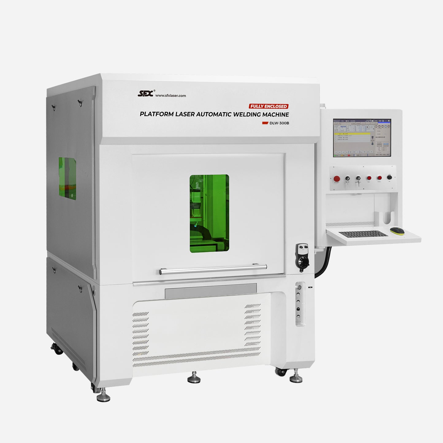 Dual-station Fully Enclosed Platform Automatic Laser Welding Machine Precision Fiber Welding Machine Automatic Welding