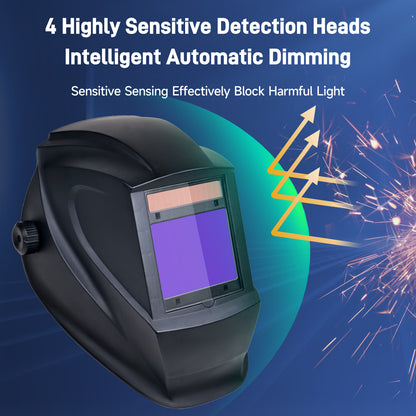 OD8+ 900-1100nm Laser Protection Helmet for Laser Cleaning Machine Laser Welding Machine Laser Welding Helmet