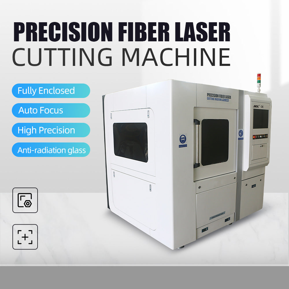 SFX 1KW-3KW Small Fiber Laser Cutting Machine Mini Size 6080 Raycus Laser Cutter 600x800mm for SS Carbon Steel Aluminum Sheet Metal Cutting