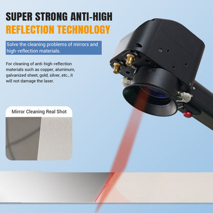 SFX MPC 200/300W Laser Cleaning Machine for Molds and Metals with Smart Remote Control, Anti-Reflection, Industrial Mold Cleaner