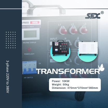 US Stock Used Transformer 8KW/10KW for Laser Cleaning Machine Laser Welding Machine