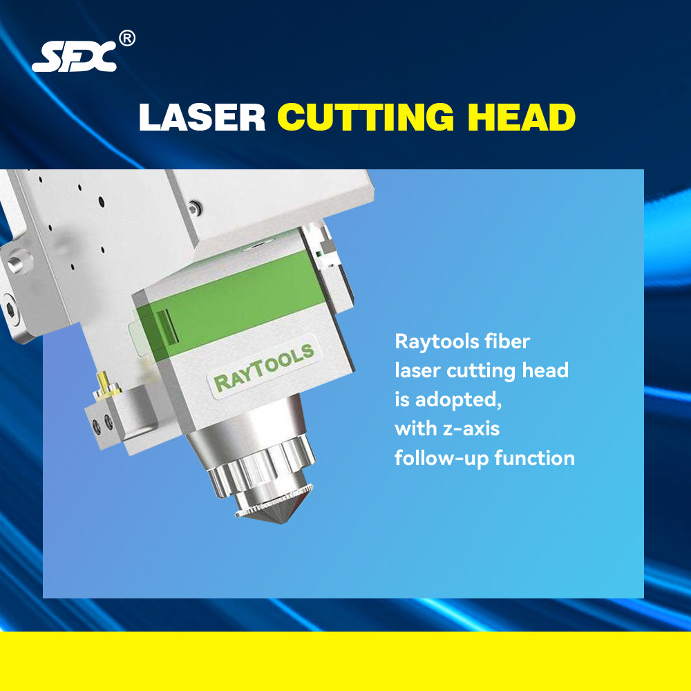 SFX 1KW/1.5K/2KW Fiber Laser Cutting Machine 900x1300mm for SS Metal Cutting Metal Cutter Plate Sheet with CE