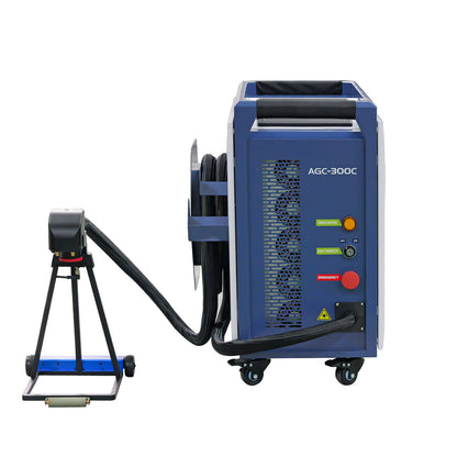 SFX AGC 300W/500W Laser Cleaning Machine –110V IoT-Connected & Self-Propelled Pulsed Laser Rust Remover for Precise Metal Cleaning in Automotive, Rail, and Industrial Use