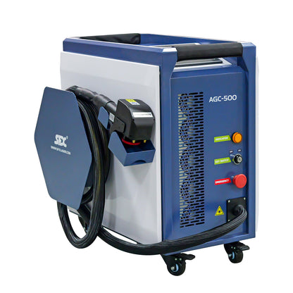 SFX 300W 500W Pulse Laser Cleaning Machine Air-Cooled Laser Rust Removal for Oil Rust Paint