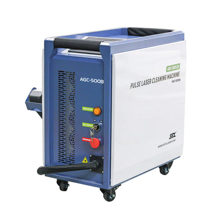 SFX AGC 300W/500W IoT-Enabled Laser Rust Remover – 110V High-Precision Pulsed Laser Cleaning Machine for Metal Surface Maintenance and Automotive Applications