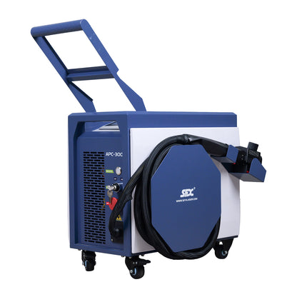 SFX Laser APC Pulsed Laser Cleaning Machine Air-Cooled Laser Rust Removal for Wood Metal
