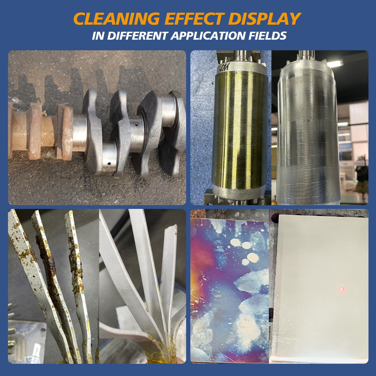 Canada Stock Used APC-300IOT Pulsed Laser Cleaning Machine Air-Cooled Laser Rust Removal for Wood Metal