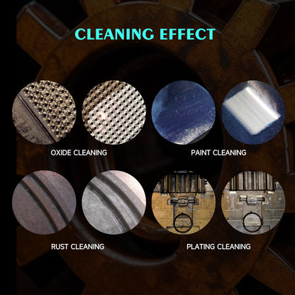 SFX USED BPC 300W Handheld Pulsed Laser Rust Removal for Metal/Wood Oil Painting Coating