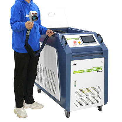 SFX BPC 500W 1000W 2000W Handheld Pulsed Laser Rust Removal for Metal/Wood Oil Painting Coating