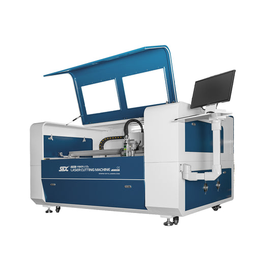 SFX 1500W Fiber & CO2 Integrated Cutting Machine SFX-1390FC Laser Cutter With 1300*900mm Working Area Metal Non-metal Cutter