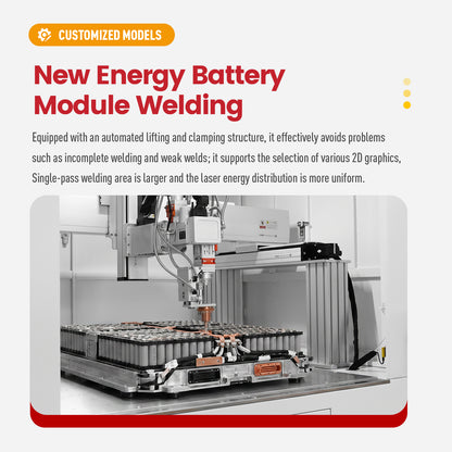 Dual-station Fully Enclosed Platform Automatic Laser Welding Machine Precision Fiber Welding Machine Automatic Welding
