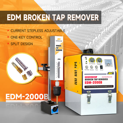 SFX 2000W Portable EDM Broken Tap Remover EDM-2000B Spark Erosion Machine M2-M30 Tap Extractor