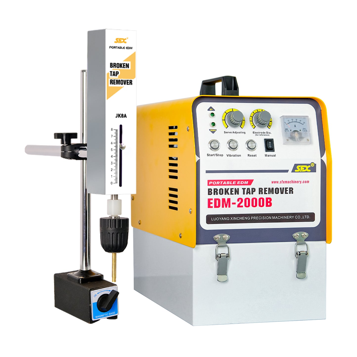SFX 2000W Portable EDM Broken Tap Remover EDM-2000B Spark Erosion Machine M2-M30 Tap Extractor