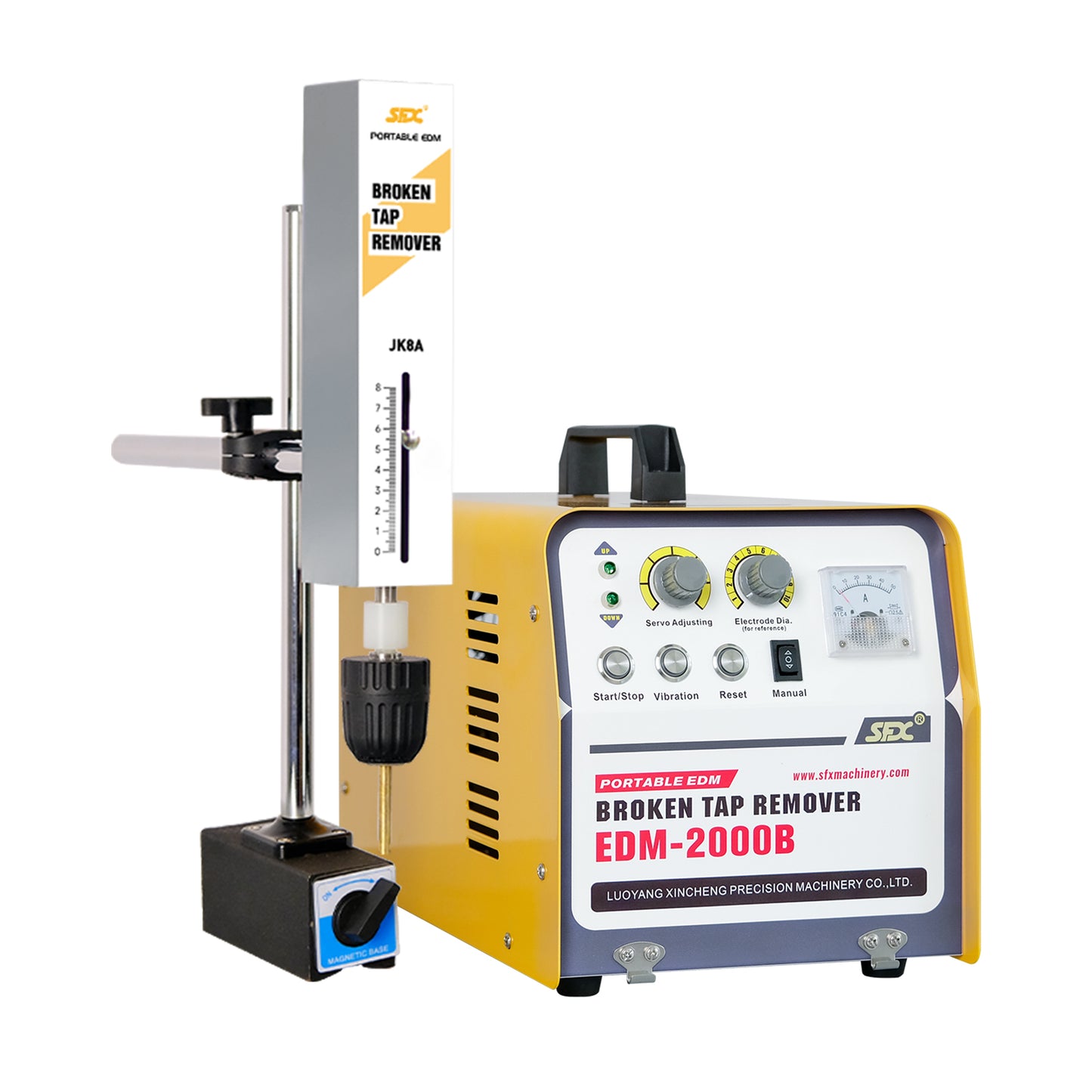 SFX 2000W Portable EDM Broken Tap Remover EDM-2000B Spark Erosion Machine M2-M30 Tap Extractor