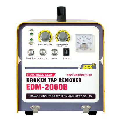 SFX 2000W Portable EDM Broken Tap Remover EDM-2000B Spark Erosion Machine M2-M30 Tap Extractor