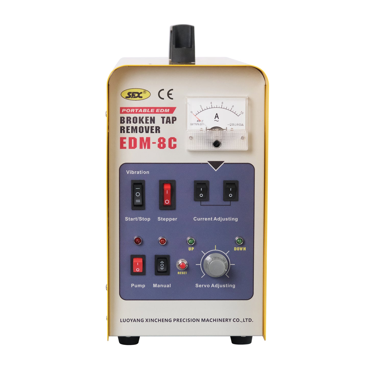 SFX EDM-8C 800W Portable EDM Tap Remover M2-M20 Bolt Drill Removal Spark Eroder Tap Burner Buster