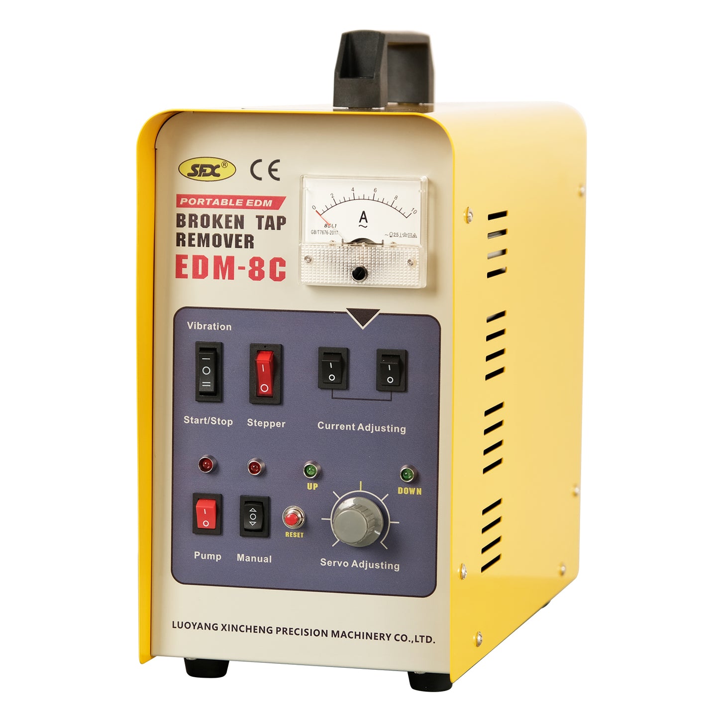 SFX EDM-8C 800W Portable EDM Tap Remover M2-M20 Bolt Drill Removal Spark Eroder Tap Burner Buster