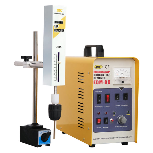 SFX EDM-8C 800W Portable EDM Tap Remover M2-M20 Bolt Drill Removal Spark Eroder Tap Burner Buster