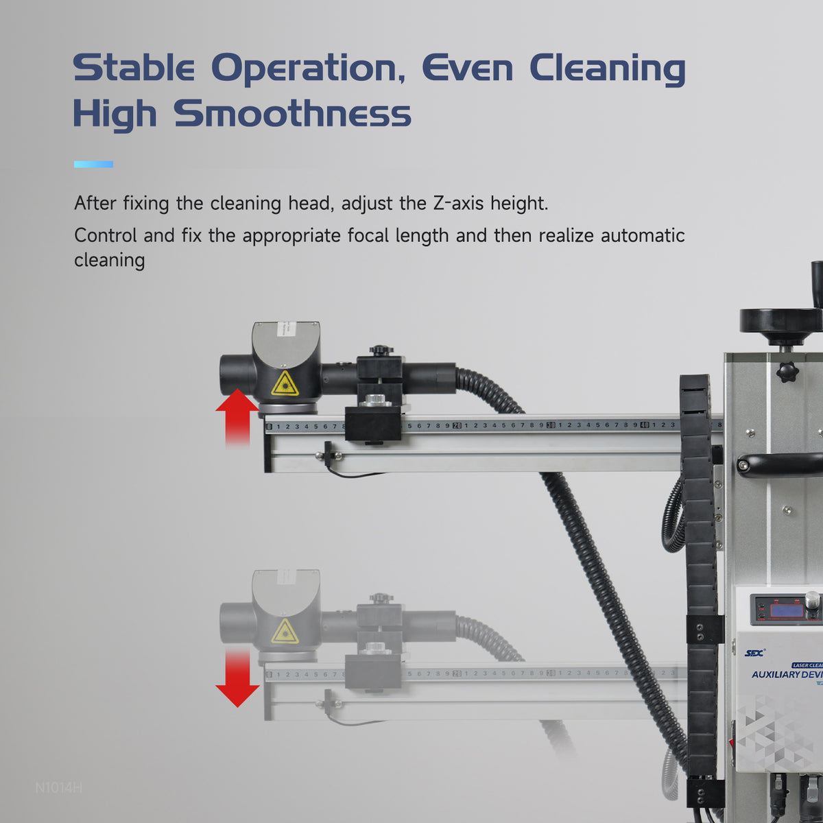 SFX JF-500 Laser Cleaning Auxiliary Device for AGC/APC and LGC/LPC Suitcase Cleaning machine