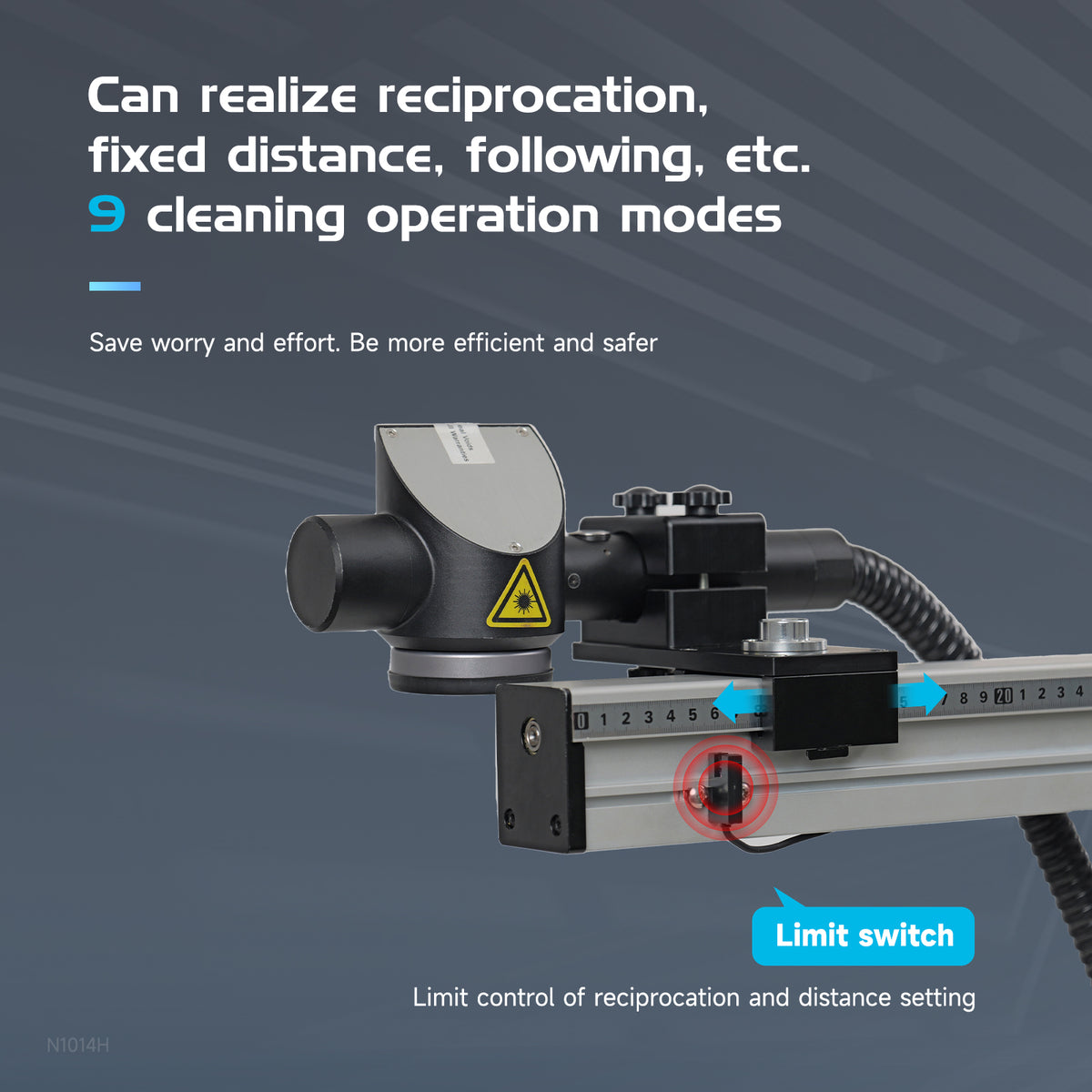 SFX JF-500 Laser Cleaning Auxiliary Device for AGC/APC and LGC/LPC Suitcase Cleaning machine