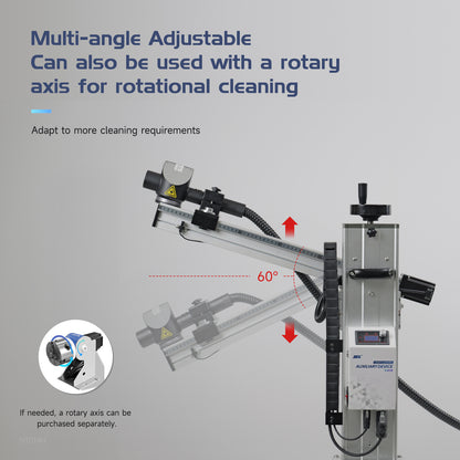 SFX JF-500 Laser Cleaning Auxiliary Device for AGC/APC and LGC/LPC Suitcase Cleaning machine