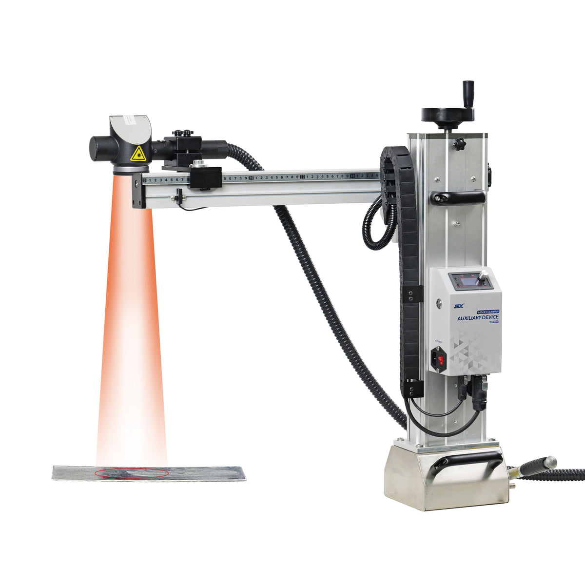 SFX JF-500 Laser Cleaning Auxiliary Device for AGC/APC and LGC/LPC Suitcase Cleaning machine