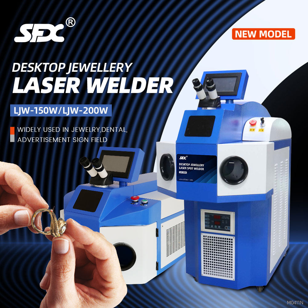 SFX 150W/200W Spot Laser Welder Welding Machine for Metal Gold Silver Jewelry Repair 220V/380V