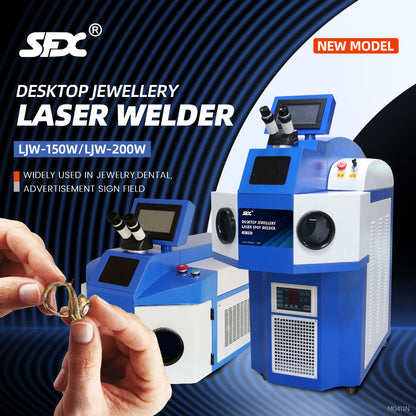 SFX 150W/200W Spot Laser Welder Welding Machine for Metal Gold Silver Jewelry Repair 220V/380V
