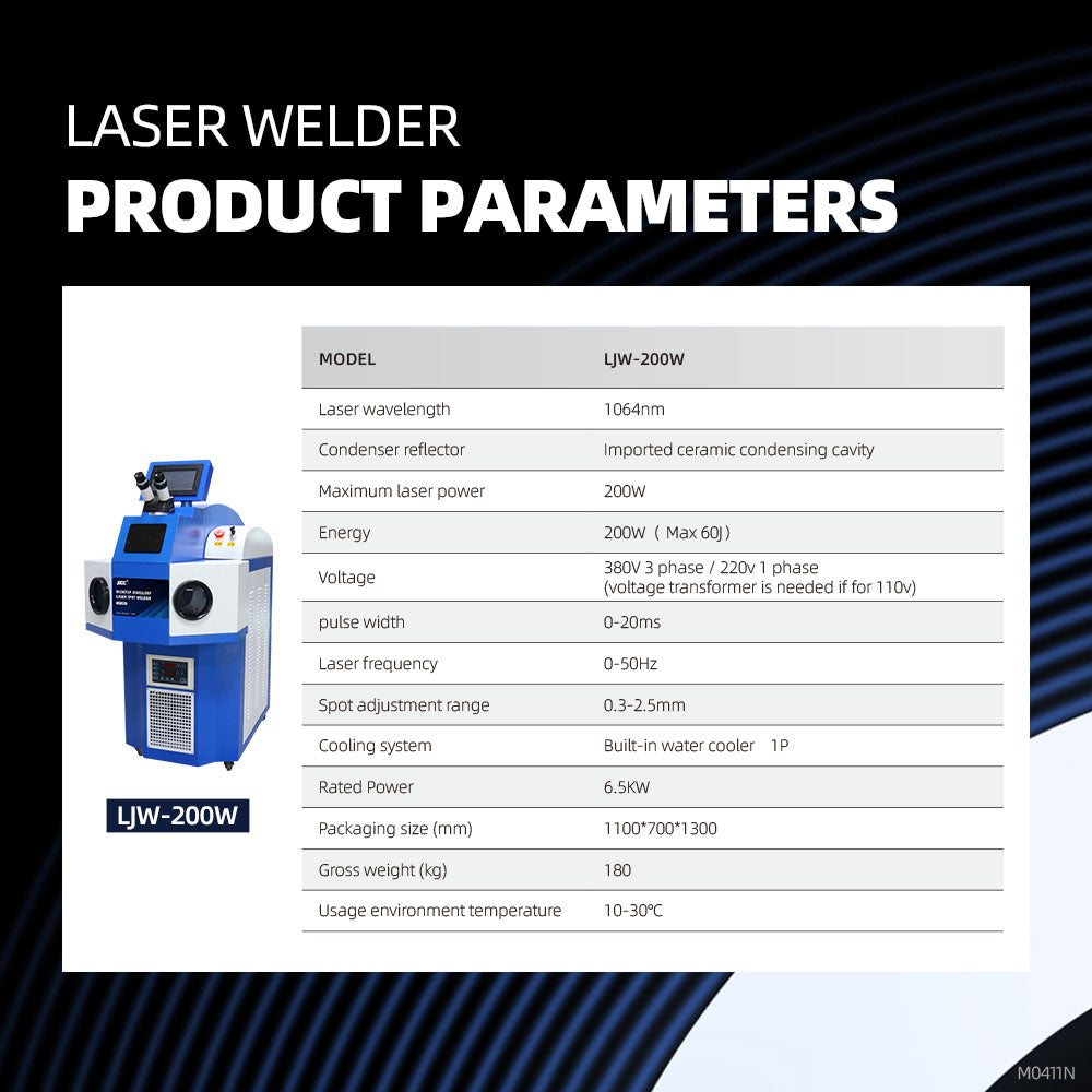 SFX 150W/200W Spot Laser Welder Welding Machine for Metal Gold Silver Jewelry Repair 220V/380V