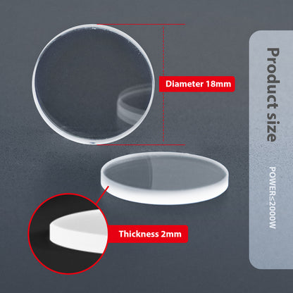 Protective Lens for 1500W/2000W Handheld Fiber Laser Welding Machine