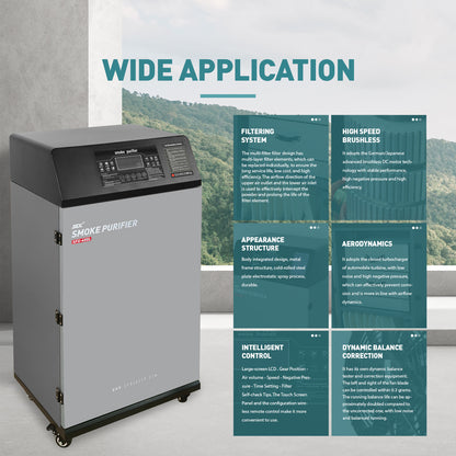 SFX Industrial Laser Soldering Smoke Dust Purify Machine Fume Extractor Air Purifier