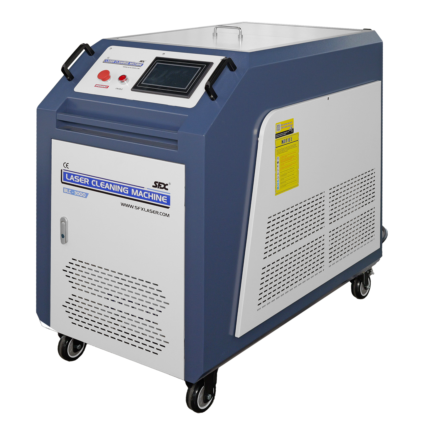 SFX Fiber Laser Cleaning Machine Handheld Laser Rust Removal 1500W/2000W/3000W for Oil Rust Paint