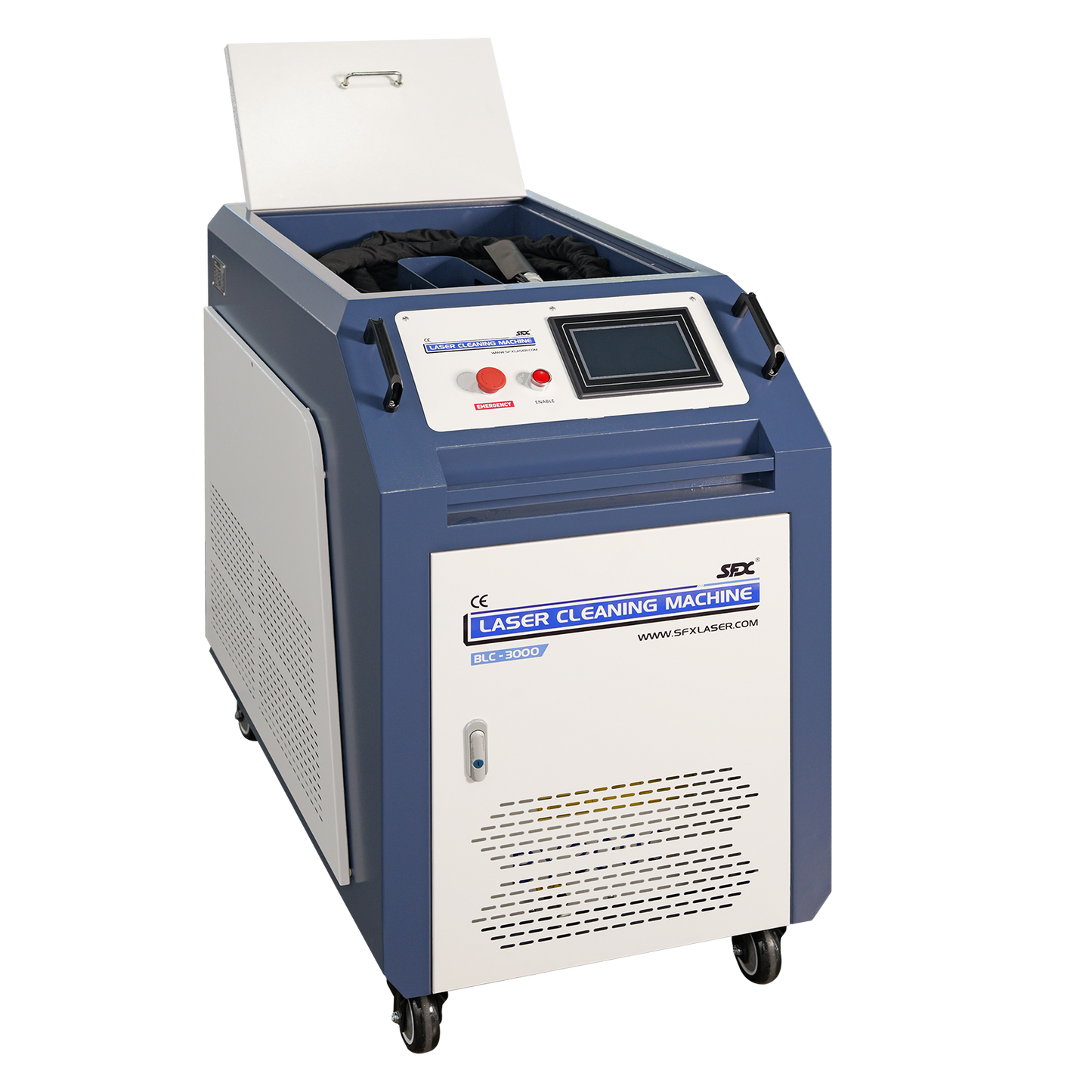 SFX Fiber Laser Cleaning Machine Handheld Laser Rust Removal 1500W/2000W/3000W for Oil Rust Paint